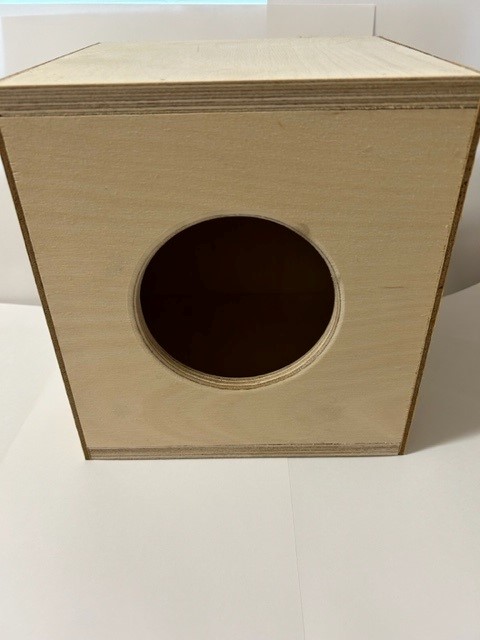 Large Quail Nest Box w entry hole (Japanese Coturnix) - Click Image to Close